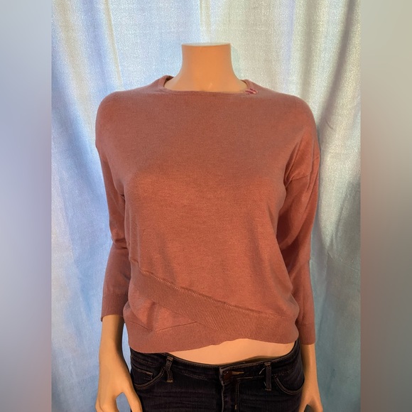 Zara Other - Zara Girls Lightweight cross bottom Crewneck Sweater - Size 11-12 years.
